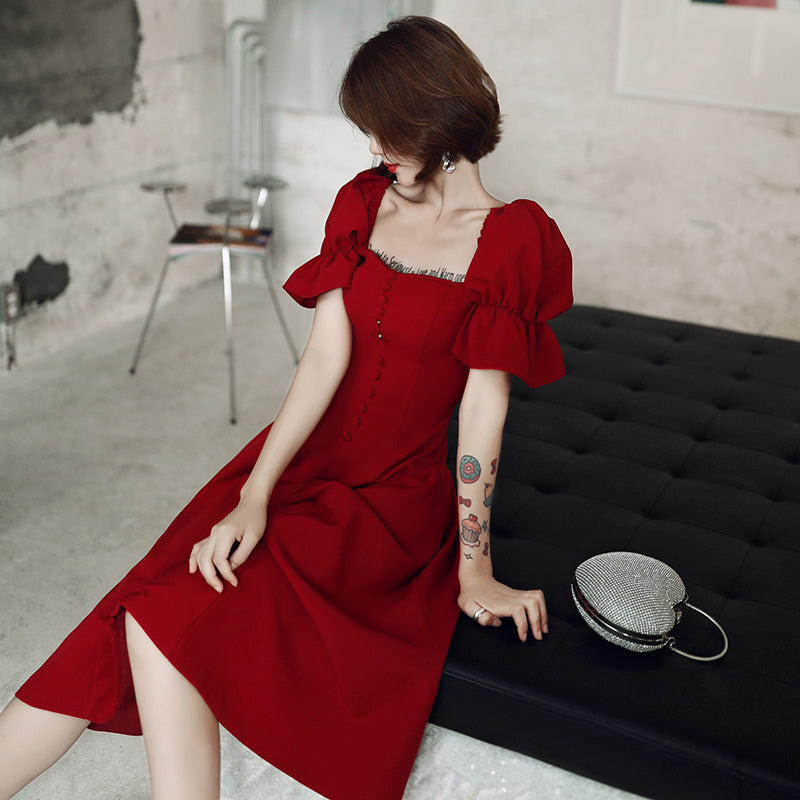 ZAYVORE French Luxury Zip Dress | Elegant Party Dress for Women