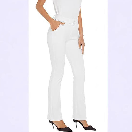 ZAYVORE High Waisted Slim Fit Suit Pants | Elegant Women Office Trousers